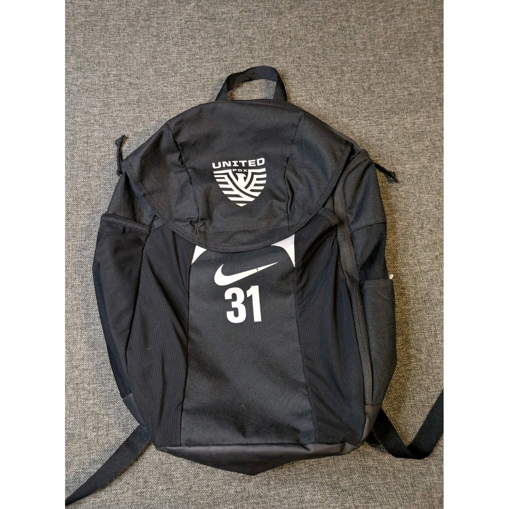 Nike Performance Black Backpack United Pdx Soccer Athletic School Travel Bag